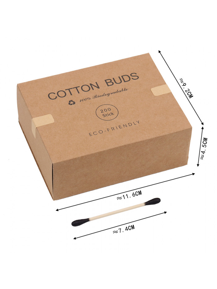 200PCS/Box Double Head Cotton Swab